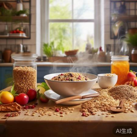 “五谷杂粮早餐食谱分享”