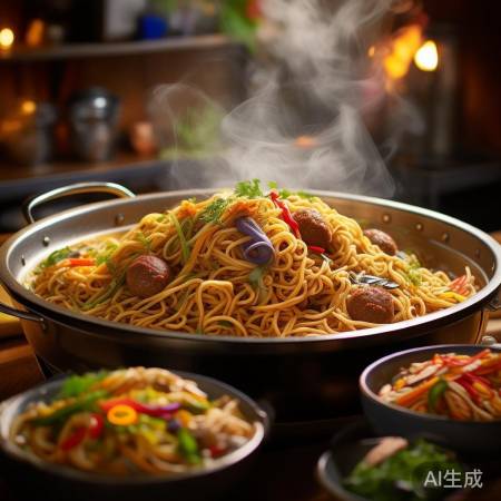 龙口杂粮面条美味可口